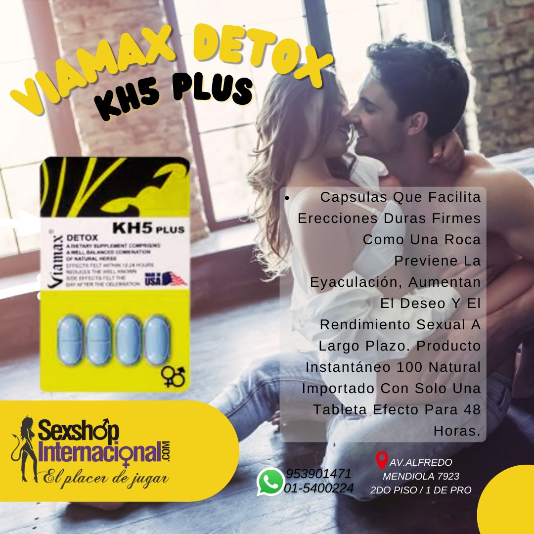 TIENDA SEXSHOP LOS OLIVOS-VIAMAX DETOX